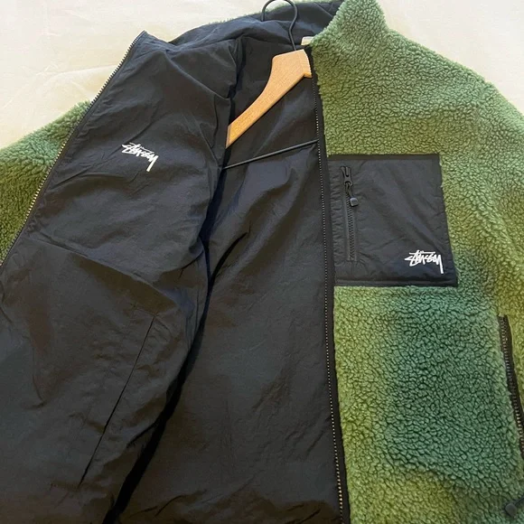 ジャケット・アウター 00s old stussy reversible blouson jacket 00s old stussy reversible blouson jacket（Vintage Stussy